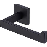 Toilettenpapierhalter aus Edelstahl SUS304 zur Wandmontage, mattschwarzer Badezimmer-Papierrollenhalter, Toilettenpapierhalter Toilettenpapierhalter aus Edelstahl SUS304 zur Wandmontage, mattschwarzer Badezimmer-Papierrollenhalter, Toilettenpapierhalter von DPZO