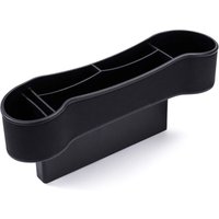 Universal Autositz Lücke Aufbewahrungsbox PU Leder Auto Aufbewahrungsbox Getränkehalter Organizer Schwarz von DPZO