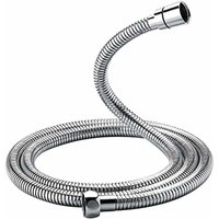 Universal-Brauseschlauch (1,5 m), verdreh- und knicksicherer Brauseschlauch, Edelstahl/Chrom von DPZO