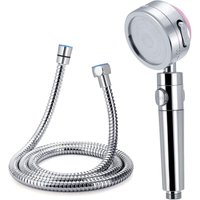 Universal-Duschkopf, Badezimmer-Duschkopf, 3 Modi + flexibler Duschschlauch, Edelstahlrohr, 1,5 m von DPZO
