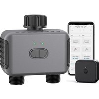 WIFI Bewässerungscomputer Automatisch - Smart Garten Zeitschaltuhr für Wasserhahn - 2 Zonen Steuerung - App Gesteuert mit Timer Funktion - für WIFI Bewässerungscomputer Automatisch - Smart Garten Zeitschaltuhr für Wasserhahn - 2 Zonen Steuerung - App Gesteuert mit Timer Funktion - für von DPZO