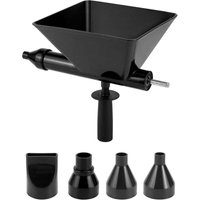 Zementmörtelpistole, Mörtelspritzpumpe, Kalkzementmörtelpistole, mit 4 Düsen, für Mörtelfugen, Steinmauern, Ziegelwände, Fußböden – Nylongehäuse von DPZO