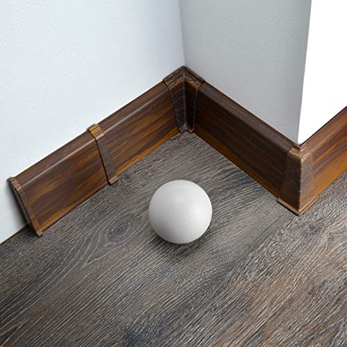 [DQ-PP] 1x Verbinder 70mm PVC Red river hicor Laminatleisten Fussleisten aus Kunststoff PVC Laminat Dekore Fußleisten von DQ-PP