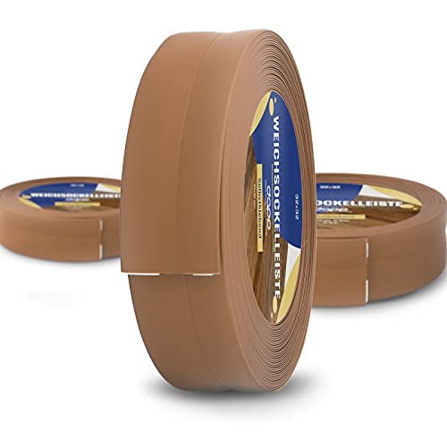 DQ-PP WEICHSOCKELLEISTE | 10m | bernstein | 32x23mm | PVC | selbstklebend | Knickwinkel Fussleisten Gummileiste Sockelleiste Winkelprofil Abschlussleiste Bodenleiste DQ-PP WEICHSOCKELLEISTE | 10m | bernstein | 32x23mm | PVC | selbstklebend | Knickwinkel Fussleisten Gummileiste Sockelleiste Winkelprofil Abschlussleiste Bodenleiste von DQ-PP