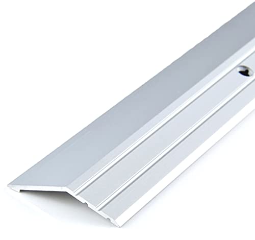 DQ-PP Ausgleichsprofil | 100cm Bodenschiene 16mm Gebohrt inkl. Schrauben | Silber | 1m Höhenausgleichsprofil | Anpassungsprofil | Aluschiene | Abschlussleiste | Klebeschiene | Übergang | Leiste DQ-PP Ausgleichsprofil | 100cm Bodenschiene 16mm Gebohrt inkl. Schrauben | Silber | 1m Höhenausgleichsprofil | Anpassungsprofil | Aluschiene | Abschlussleiste | Klebeschiene | Übergang | Leiste von DQ-PP