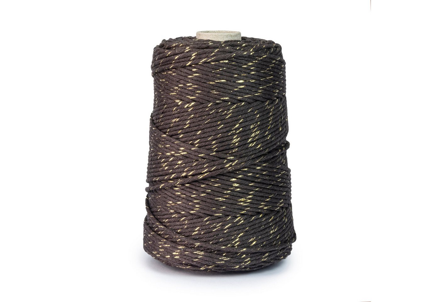 DQ-PP DQ-PP MAKRAMEE GARN 200m, 3mm, 100% Baumwolle, Kordel Natur, DIY Nähgarn, Baumwollseil, Handwerk Dekoration, Baumwollgarn von DQ-PP