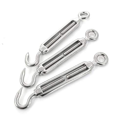DQ-PP STAHLSEIL SET | 4mm | 30m | 6 x Seilklemmen Bügel 4mm | 2 x Spannschloss M4 Haken – Öse | Edelstahl INOX | 7x7 mittelweich | Drahtseil für Rankhilfe Rostfrei Seil Stahl Draht Forstseil Windenseil Spannseil Geländerseil DQ-PP STAHLSEIL SET | 4mm | 30m | 6 x Seilklemmen Bügel 4mm | 2 x Spannschloss M4 Haken – Öse | Edelstahl INOX | 7x7 mittelweich | Drahtseil für Rankhilfe Rostfrei Seil Stahl Draht Forstseil Windenseil Spannseil Geländerseil von DQ-PP