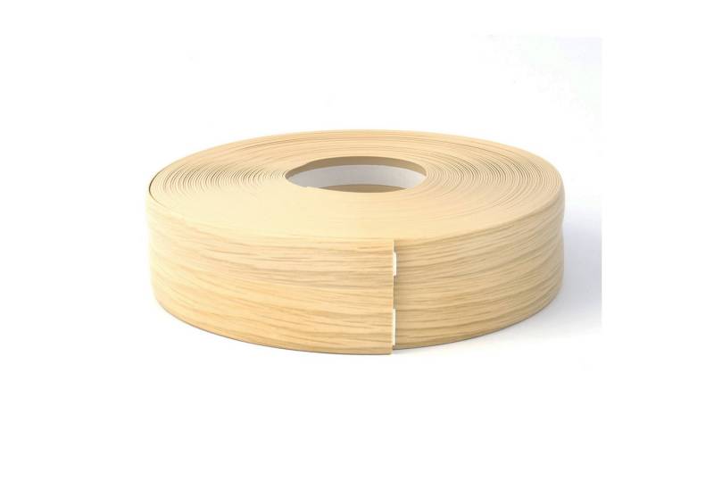 DQ-PP Sockelleiste DQ-PP WEICHSOCKELLEISTE 100m(4x25m), 32x23mm,selbstklebend,Gummileiste, PCV, Sockelleiste, Abschlussleiste, Bodenleiste, Winkelprofil von DQ-PP