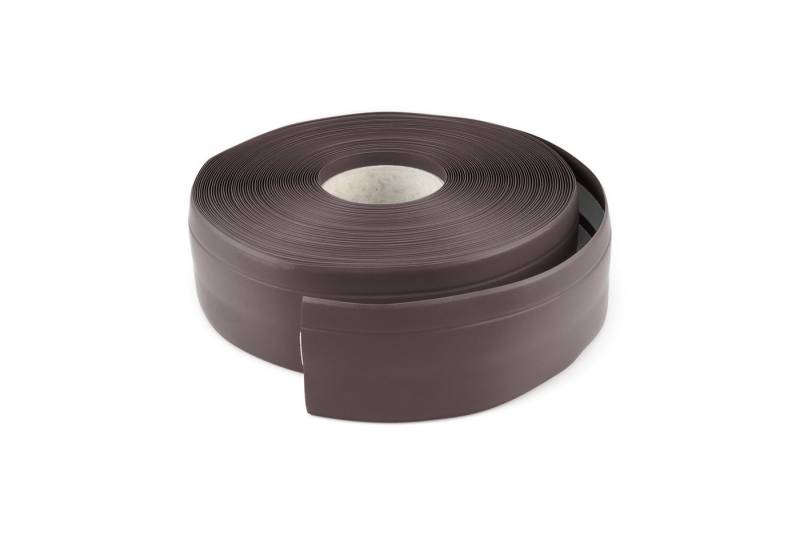 DQ-PP Sockelleiste DQ-PP WEICHSOCKELLEISTE 200m(8x25m), 50x15mm,selbstklebend,Gummileiste, PCV, Sockelleiste, Abschlussleiste, Bodenleiste, Winkelprofil von DQ-PP