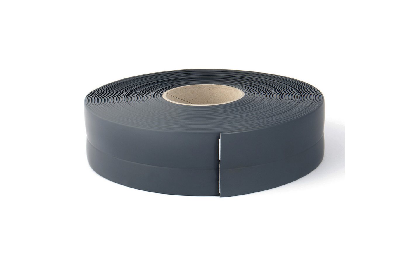 DQ-PP Sockelleiste DQ-PP WEICHSOCKELLEISTE 40m (2x20m), 32x23mm,selbstklebend,Gummileiste, PCV, Sockelleiste, Abschlussleiste, Bodenleiste, Winkelprofil von DQ-PP