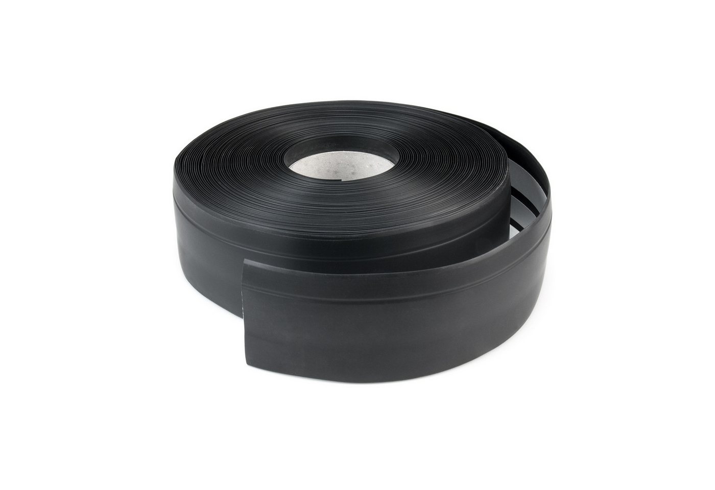 DQ-PP Sockelleiste DQ-PP WEICHSOCKELLEISTE 40m (2x20m), 50x15mm,selbstklebend,Gummileiste, PCV, Sockelleiste, Abschlussleiste, Bodenleiste, Winkelprofil von DQ-PP