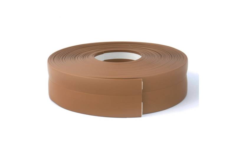 DQ-PP Sockelleiste DQ-PP WEICHSOCKELLEISTE 60m(3x20m), 32x23mm,selbstklebend,Gummileiste, PCV, Sockelleiste, Abschlussleiste, Bodenleiste, Winkelprofil von DQ-PP