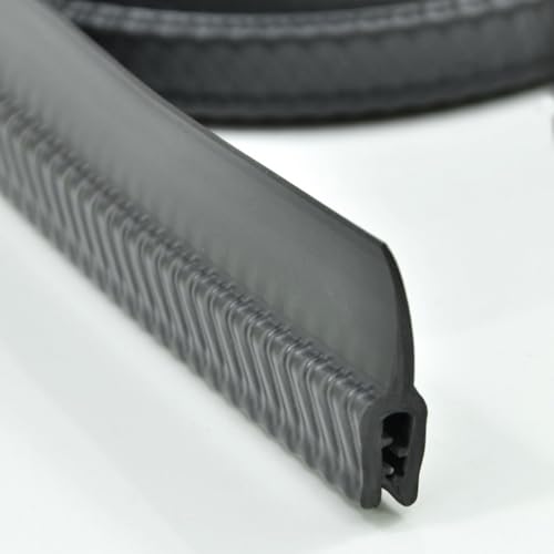 DQ-PP 1m Kantenschutzprofil UKT-45 10x33mm Mehrzweck – Autodichtung Fassungsprofil Kederband Stahleinlage von DQ-PP
