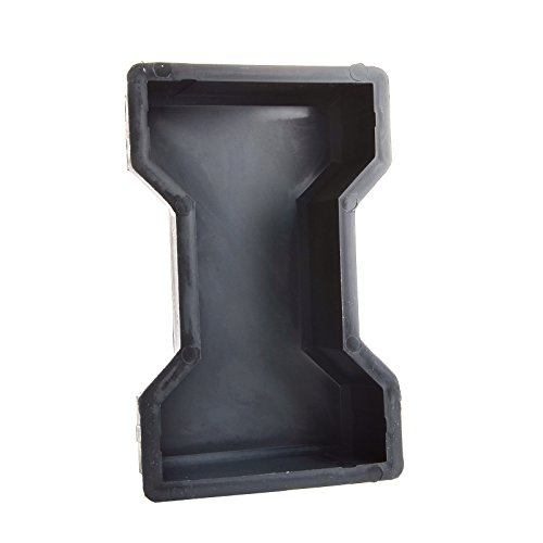 Knochenpflaster SCHALUNGSFORM Pflasterform Pflastermacher Gehwegplatte Gießform 16 Stk von DQ-PP