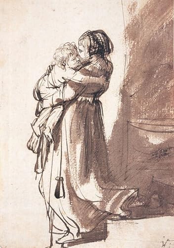 DQCJIYIGL Bekannt Leinwand Drucken Poster Bilder Leinwand Frau trägt ein Kind die Treppe hinunter von Rembrandt Van Rijn Wand Bilder Dekoration für Office Home Decor 60x90cm DQCJIYIGL Bekannt Leinwand Drucken Poster Bilder Leinwand Frau trägt ein Kind die Treppe hinunter von Rembrandt Van Rijn Wand Bilder Dekoration für Office Home Decor 60x90cm von DQCJIYIGL