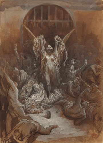 DQCJIYIGL Bekannt Leinwand Drucken Poster Bilder Leinwand Freiheit Von Gustave Dore Wand Bilder Dekoration für Office Home Decor 60x90cm von DQCJIYIGL