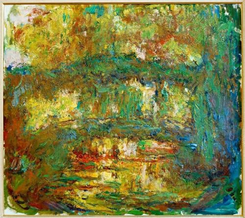 DQCJIYIGL Bekannt Leinwand Drucken Poster Bilder Leinwand Le pont japonais von claude monet Wand Bilder Dekoration für Office Home Decor 60x90cm von DQCJIYIGL