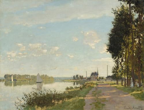 DQCJIYIGL Bekannt Poster Wandbilder Dekoration Wandbild Argenteuil von claude monet Leinwand Drucke für Wanddekoration 60x90cm von DQCJIYIGL