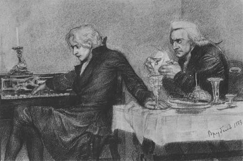 DQCJIYIGL Bekannt Poster Wandbilder Dekoration Wandbild Salieri Nahm gift in einem Glas mozart von mikhail vrubel Leinwand Drucke für Wanddekoration 60x90cm DQCJIYIGL Bekannt Poster Wandbilder Dekoration Wandbild Salieri Nahm gift in einem Glas mozart von mikhail vrubel Leinwand Drucke für Wanddekoration 60x90cm von DQCJIYIGL