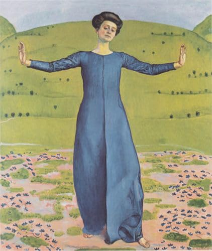 DQCJIYIGL Berühmte Gemälde HD Leinwanddruck Graffti Kunst Poster Lied Von Ferdinand Hodler Kunst Porträt für Schlafzimmer Home Decor 60x90cm von DQCJIYIGL