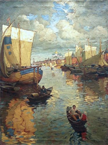 DQCJIYIGL Berühmte Gemälde HD Leinwanddruck Graffti Kunst Poster Weliki Nowgorod von konstantin iwanowitsch Gorbatow Kunst Porträt für Schlafzimmer Home Decor 60x90cm DQCJIYIGL Berühmte Gemälde HD Leinwanddruck Graffti Kunst Poster Weliki Nowgorod von konstantin iwanowitsch Gorbatow Kunst Porträt für Schlafzimmer Home Decor 60x90cm von DQCJIYIGL