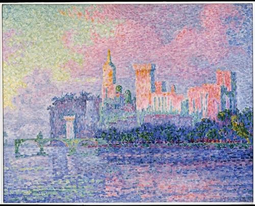 DQCJIYIGL Berühmte Gemälde HD Leinwanddruck Graffti Kunst Poster das Schloss der Päpste Avignon von Paul Signac Kunst Porträt für Schlafzimmer Home Decor 60x90cm DQCJIYIGL Berühmte Gemälde HD Leinwanddruck Graffti Kunst Poster das Schloss der Päpste Avignon von Paul Signac Kunst Porträt für Schlafzimmer Home Decor 60x90cm von DQCJIYIGL