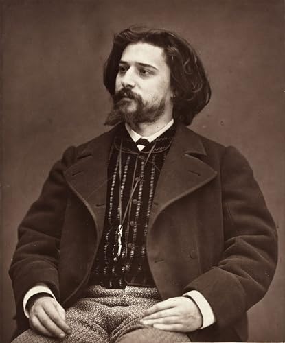 DQCJIYIGL Berühmte Gemälde Leinwand Plakat Abstrakter Druck Alphonse Daudet französischer Schriftsteller von Etienne Carjat Tier Poster für Heimtextilien 60x90cm von DQCJIYIGL