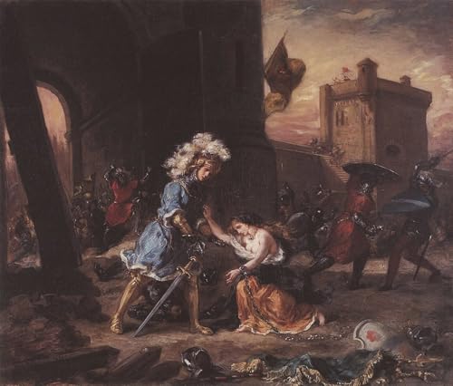 DQCJIYIGL Berühmte Gemälde Leinwand Plakat Abstrakter Druck Amadis Befreit Prinzessin Olga Von Schloss Galpans Von Ferdinandeugene Delacroix Tier Poster für Heimtextilien 60x90cm DQCJIYIGL Berühmte Gemälde Leinwand Plakat Abstrakter Druck Amadis Befreit Prinzessin Olga Von Schloss Galpans Von Ferdinandeugene Delacroix Tier Poster für Heimtextilien 60x90cm von DQCJIYIGL