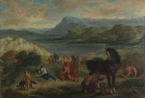 DQCJIYIGL Berühmte Gemälde Leinwand Plakat Abstrakter Druck Ovid unter den skythen von ferdinandeugene Delacroix Tier Poster für Heimtextilien 60x90cm DQCJIYIGL Berühmte Gemälde Leinwand Plakat Abstrakter Druck Ovid unter den skythen von ferdinandeugene Delacroix Tier Poster für Heimtextilien 60x90cm von DQCJIYIGL