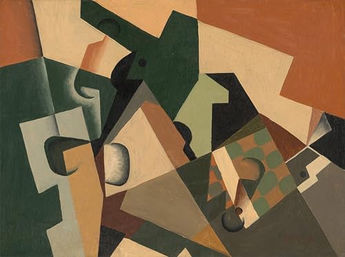 DQCJIYIGL Berühmte Gemälde Leinwanddruck Kunst Wandmalereien Kunstwerk Glas Und Schachbrett Von Juan Gris Poster Bilder für Wohnzimmerdekoration 60x90cm DQCJIYIGL Berühmte Gemälde Leinwanddruck Kunst Wandmalereien Kunstwerk Glas Und Schachbrett Von Juan Gris Poster Bilder für Wohnzimmerdekoration 60x90cm von DQCJIYIGL
