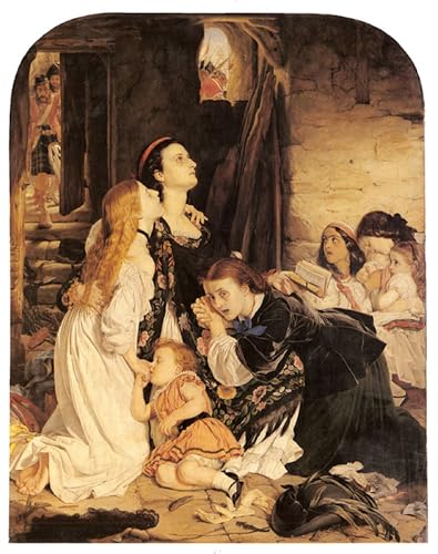 DQCJIYIGL Berühmte Gemälde Leinwanddruck Kunst Wandmalereien Kunstwerk Im Harem Von Edouard Frederic Wilhelm Richter Poster Bilder für Wohnzimmerdekoration 60x90cm von DQCJIYIGL