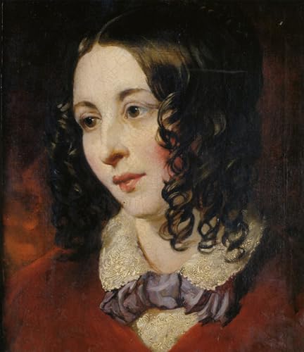 DQCJIYIGL Berühmte Gemälde Leinwanddruck Kunst Wandmalereien Kunstwerk Porträt von miss eliza cook von william etty Poster Bilder für Wohnzimmerdekoration 60x90cm von DQCJIYIGL