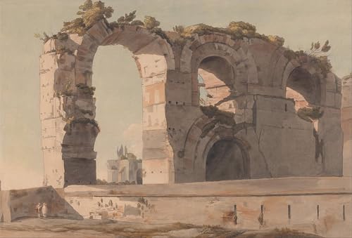 DQCJIYIGL Berühmte Gemälde Leinwanddruck Kunst Wandmalereien Kunstwerk das Aquaductby Towne Poster Bilder für Wohnzimmerdekoration 60x90cm von DQCJIYIGL