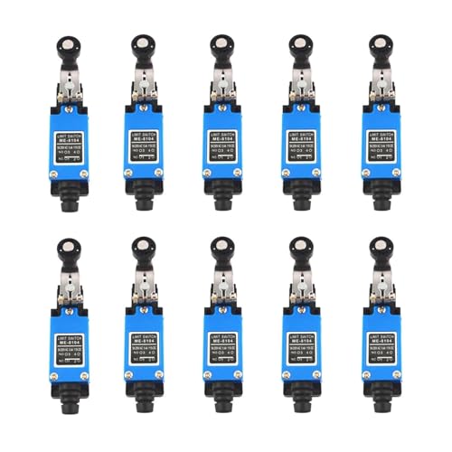 10Pcs ME-8104 Limit Switch Rotary Adjustable Roller Limit Switches 10Pcs ME-8104 Limit Switch Rotary Adjustable Roller Limit Switches von DQFOCPHHAA