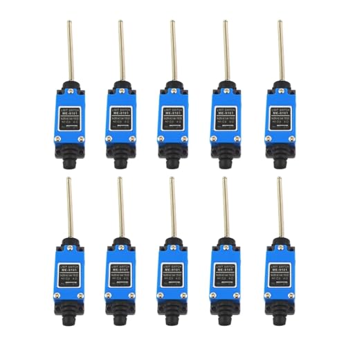 10Pcs ME-9101 Limit Switch Coil Spring Rod 1NO 1NC Momentary Mechanical Control Limit Switch 10Pcs ME-9101 Limit Switch Coil Spring Rod 1NO 1NC Momentary Mechanical Control Limit Switch von DQFOCPHHAA