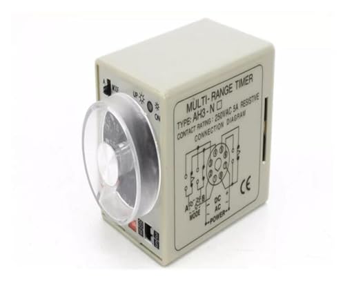 1pc Time relay AH3-NA 110V On-Delay Timer Time Relay Switch 8Pin von DQFOCPHHAA