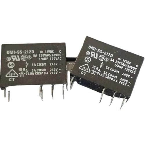 1pcs/lot relay:OMI-SS-212D 12V 5A 5pins von DQFOCPHHAA