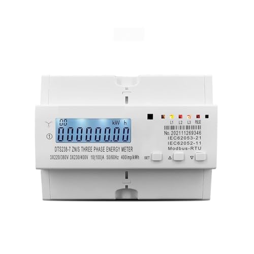 3 phase Din rail KWH Watt hour meter 3 * 220V 380V 400V 50Hz 60Hz voltage current DTS238-7 ZN/S with RS485 3 phase Din rail KWH Watt hour meter 3 * 220V 380V 400V 50Hz 60Hz voltage current DTS238-7 ZN/S with RS485 von DQFOCPHHAA