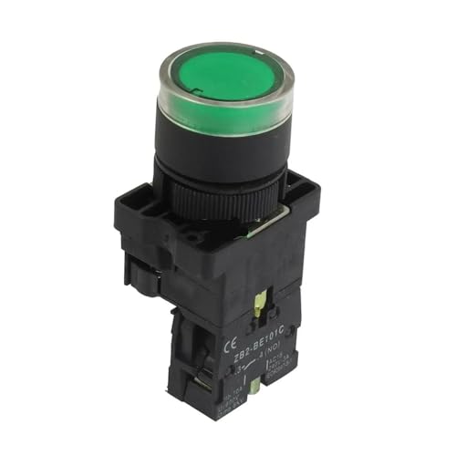 5Pcs 22mm NO Green Illuminated Light Momentary Push Button Switch AC 220V ZB2-EW3361 5Pcs 22mm NO Green Illuminated Light Momentary Push Button Switch AC 220V ZB2-EW3361 von DQFOCPHHAA
