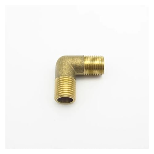DQFOCPHHAA 1/4" BSP Male Thread 90 Degree Elbow Brass Pipe Fitting Adapter Coupler Connector for Water Fuel Gas DQFOCPHHAA 1/4" BSP Male Thread 90 Degree Elbow Brass Pipe Fitting Adapter Coupler Connector for Water Fuel Gas von DQFOCPHHAA