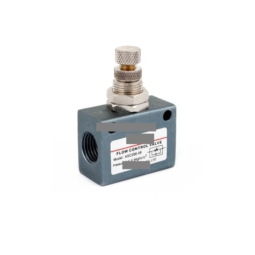 DQFOCPHHAA 1/4 NPT Thread Dia Metal Single Way Pneumatic Flow Control Valve ASC200-08 DQFOCPHHAA 1/4 NPT Thread Dia Metal Single Way Pneumatic Flow Control Valve ASC200-08 von DQFOCPHHAA