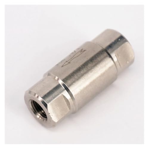 DQFOCPHHAA 1/8" BSP Female 304 Stainless Steel Non-Return Inline Spring Valve One Way Check Valve 64 bar DQFOCPHHAA 1/8" BSP Female 304 Stainless Steel Non-Return Inline Spring Valve One Way Check Valve 64 bar von DQFOCPHHAA