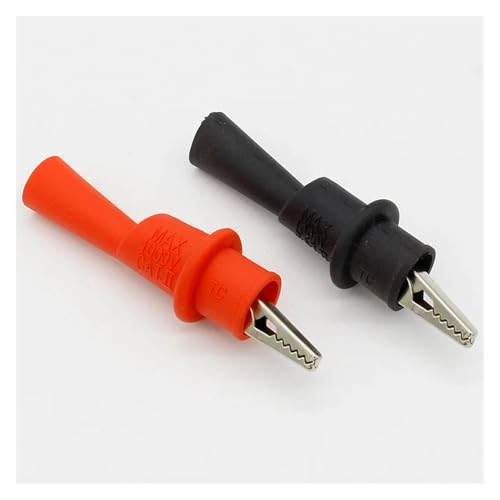 DQFOCPHHAA 1 Pair Alligator Crocodile Test Clip Clamp for Multimeter Tester Probe DQFOCPHHAA 1 Pair Alligator Crocodile Test Clip Clamp for Multimeter Tester Probe von DQFOCPHHAA