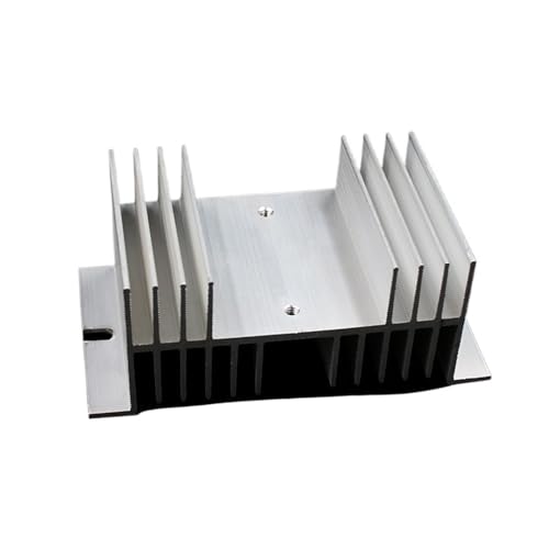 DQFOCPHHAA 1 pcs W Shape Aluminum Single Phase Solid State Relay SSR Heat Sink Base Small Type Heat for 10A to 100A Radiator DQFOCPHHAA 1 pcs W Shape Aluminum Single Phase Solid State Relay SSR Heat Sink Base Small Type Heat for 10A to 100A Radiator von DQFOCPHHAA