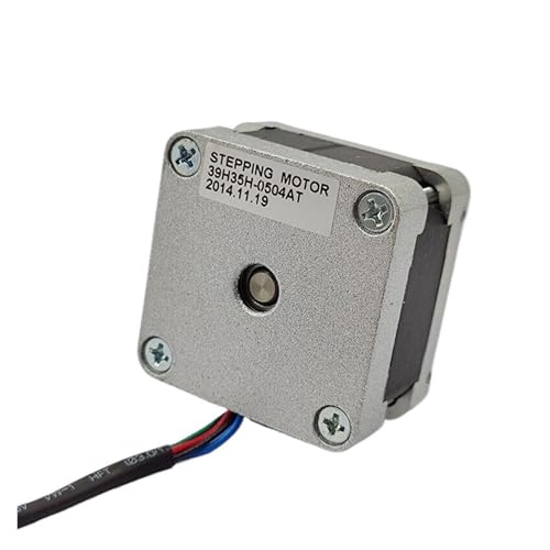DQFOCPHHAA 1.8 Degree NEMA16 39MM Stepper Electronic Starter 2-Phase 4-Wire Stepping Electronic Starter 5mm Shaft 17 Teeth MXL Pulley Wheel for 3D Printer CNC Robot von DQFOCPHHAA