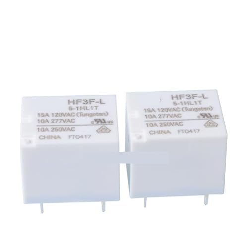 DQFOCPHHAA 10 Pieces/Lot HF3F-L-5-1HL1T 4PINS 10A 5VDC Power Relay DQFOCPHHAA 10 Pieces/Lot HF3F-L-5-1HL1T 4PINS 10A 5VDC Power Relay von DQFOCPHHAA