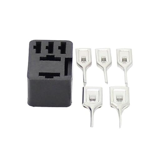 DQFOCPHHAA 10 Sets - Auto Relay Socket 5pin car Relay Holder PCB terminal DQFOCPHHAA 10 Sets - Auto Relay Socket 5pin car Relay Holder PCB terminal von DQFOCPHHAA