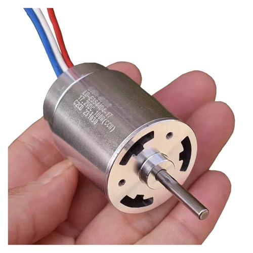 DQFOCPHHAA 100W Mini 36mm Outer Rotor 3-Phase Brushless Motor DC 12V 17.2V 24V 5800RPM 240KV High Torque Double Ball Bearing Strong Magnet von DQFOCPHHAA