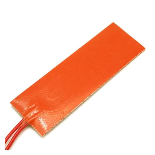 DQFOCPHHAA 110V AC 30x200mm 15W Rectangle Flexible Silicon Heater Pad for 3D Printer Oil Tank von DQFOCPHHAA