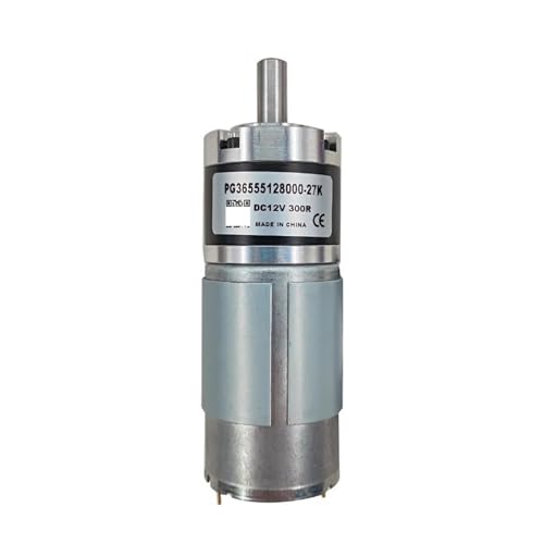 DQFOCPHHAA 12V160RPM PG36-RS555 DC Electronic Starter Low-Noise 555 Ultra-high Torque 36mm Brushed Shaft Diameter 8mm 12 No Load von DQFOCPHHAA